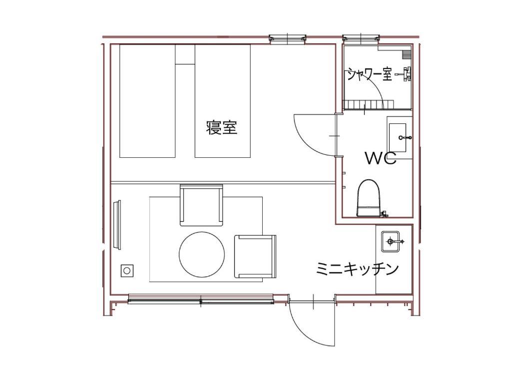 Kamome Jyuku Apartment Takamatsu Luaran gambar